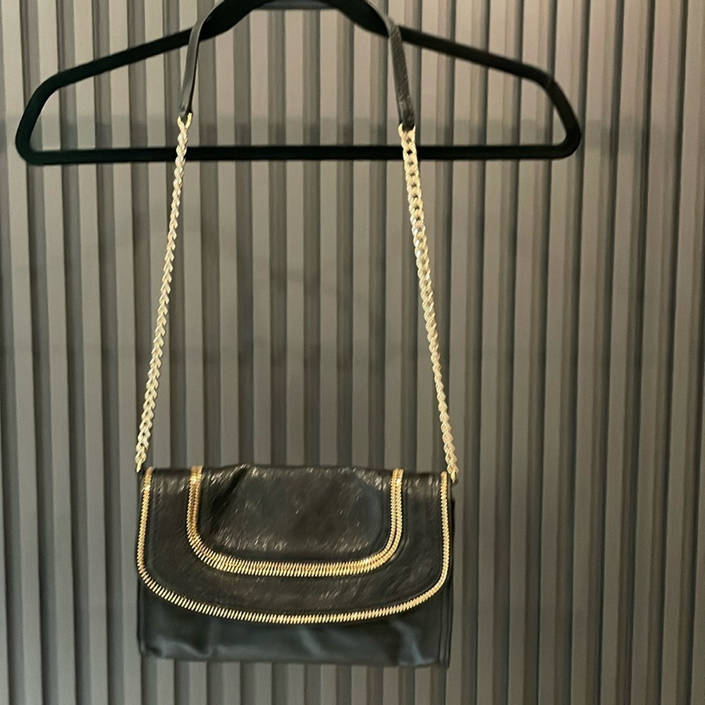 Michael Kors Black Leather Handbag